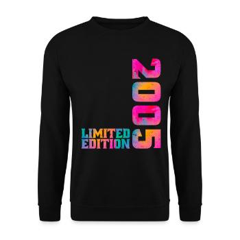 2005 Limited Edition Anniversaire Cadeau Original - Sweat-shirt Unisexe - noir - Devant - Alina (178cm) & Michal (187cm)