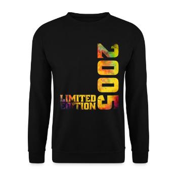 2005 Limited Edition Anniversaire Cadeau Original - Sweat-shirt Unisexe - noir - Devant - Alina (178cm) & Michal (187cm)