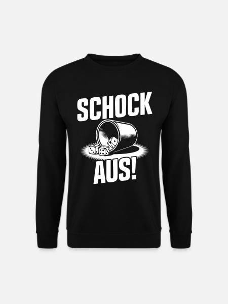 Choc ! Drôle Choquant, Dés, Puzzle - Sweat-shirt Unisexe - noir