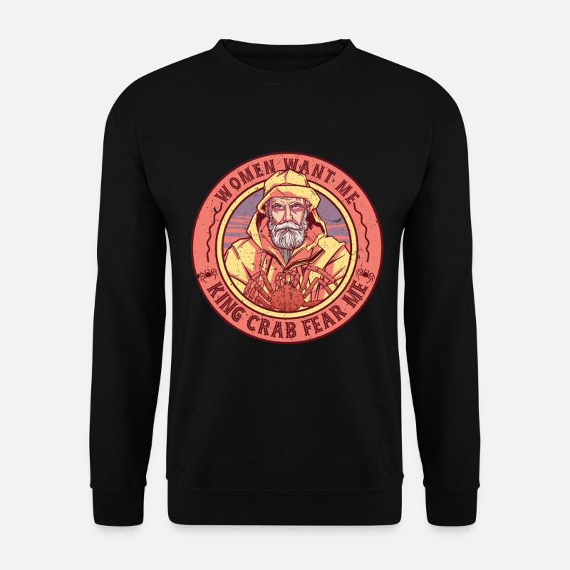Alaska Königskrabben - Unisex Pullover - Schwarz