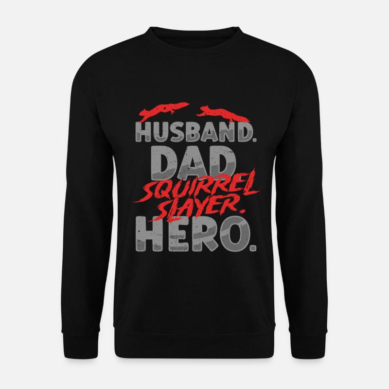 Eichhörnchenjäger Baumratte - Unisex Pullover - Schwarz