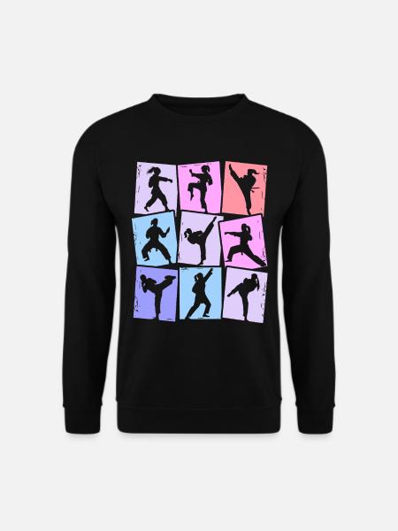 Taekwondo Karaté Arts Martiaux Femmes Enfants Filles - Sweat-shirt Unisexe - noir