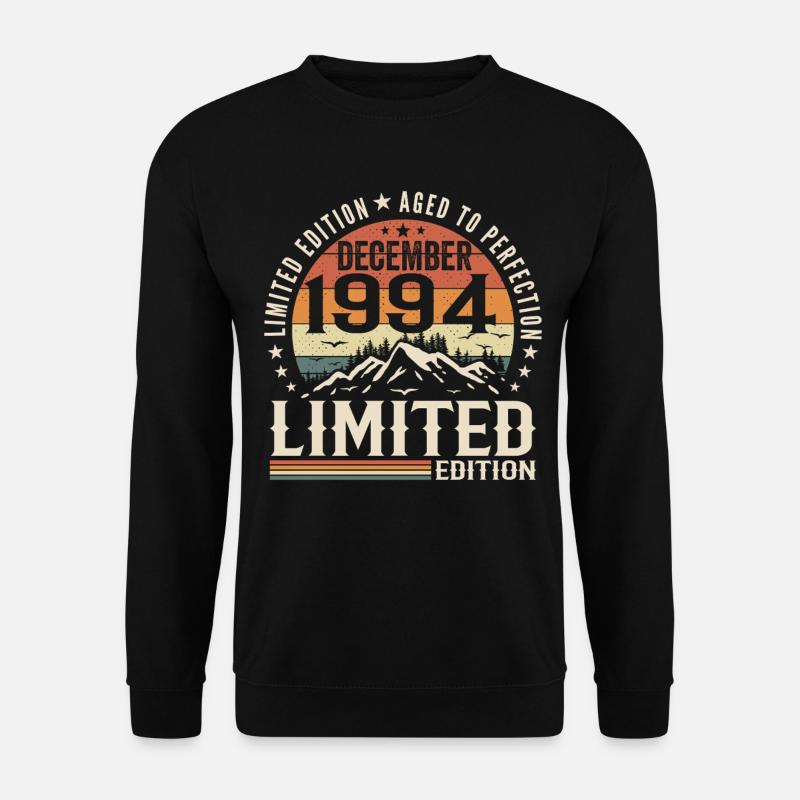 Dezember 1994 - Unisex Pullover - Schwarz
