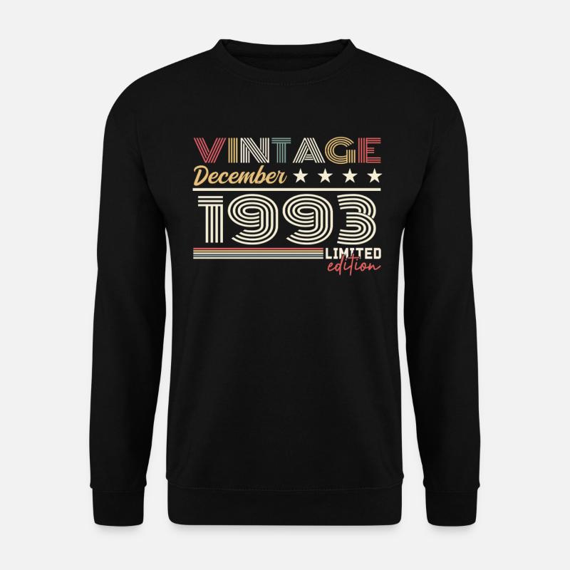 gift December 1993 - Unisex Sweatshirt - black