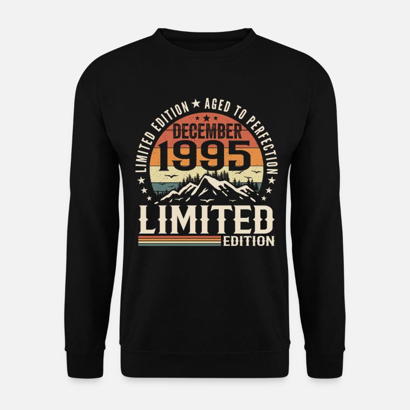 Dezember 1995 - Unisex Pullover - Schwarz