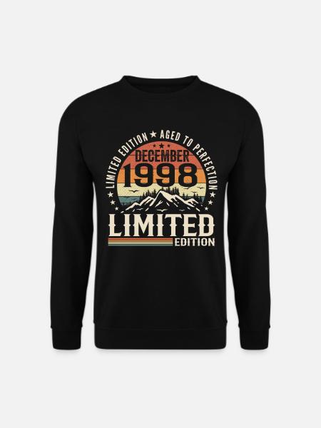 December 1998 - Unisex Sweatshirt - black