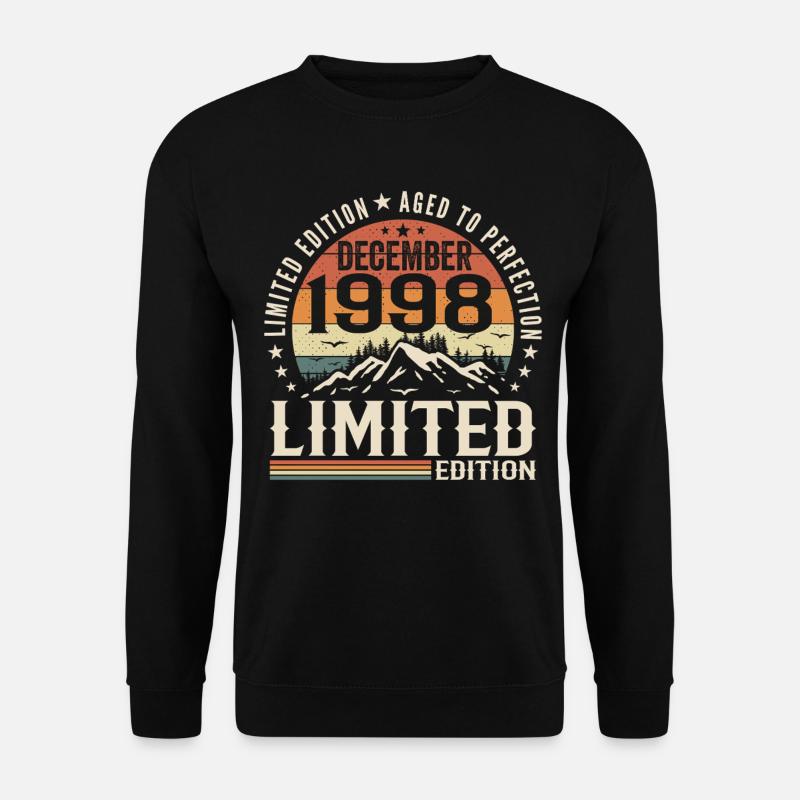 Dezember 1998 - Unisex Pullover - Schwarz