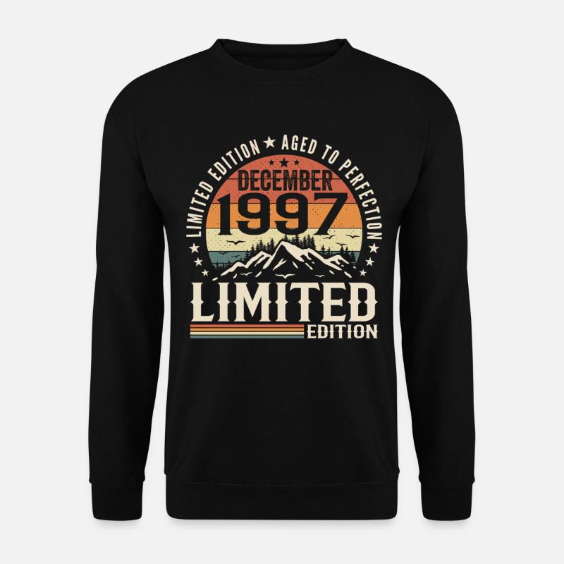 Dezember 1997 - Unisex Pullover - Schwarz