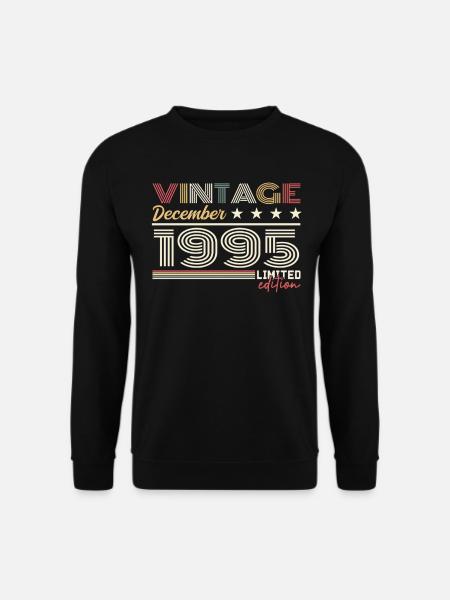 December 1995 Gift - Unisex Sweatshirt - black