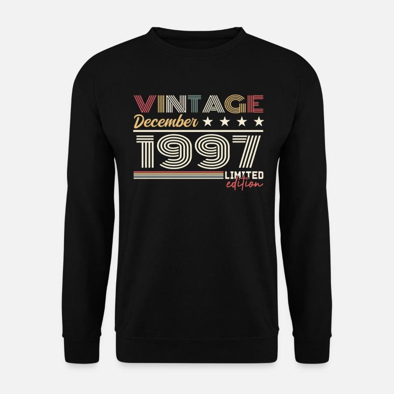 December 1997 gift - Unisex Sweatshirt - black