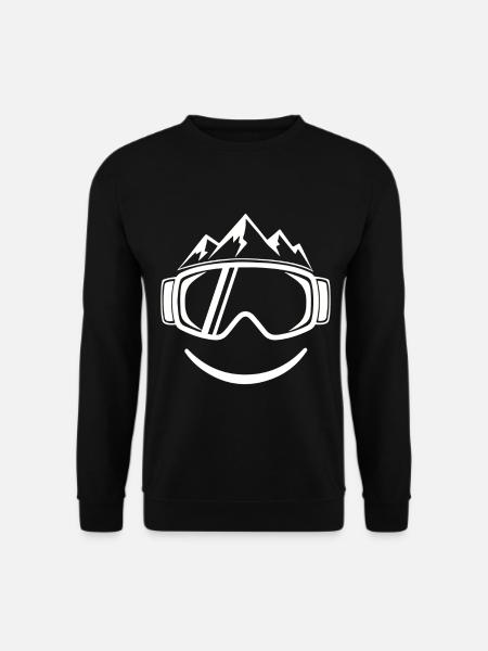 Cool Skifahren Après Ski Party Crew Schnee Skifahren Ski - Unisex Pullover - Schwarz