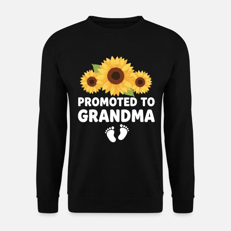 Werdender Oma loading zukünftige Großmutter - Unisex Pullover - Schwarz