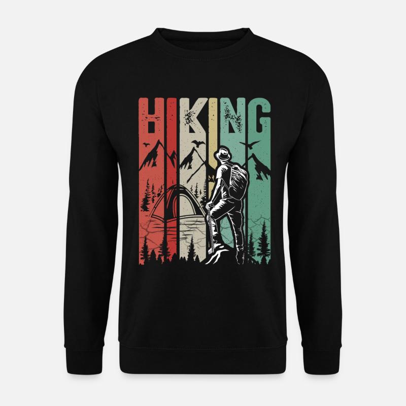 Hiking - Unisex Pullover - Schwarz
