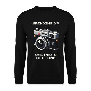 Grinding XP | Photo by photo better, photography - Unisex Sweatshirt - black - Front - Alina (178cm) & Michal (187cm)
