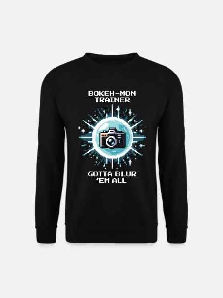 Bokeh Pro | Photography Bokeh Blur - Unisex Sweatshirt - black
