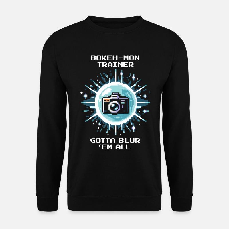 Bokeh Pro | Photography Bokeh Blur - Unisex Sweatshirt - black