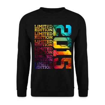 ÉDITION LIMITÉE 2015 11 ANS 11E ANNIVERSAIRE - Sweat-shirt Unisexe - noir - Devant - Alina (178cm) & Michal (187cm)