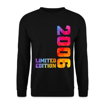 2006 Limited Edition idée Cadeau d'Anniversaire  - Sweat-shirt Unisexe - noir - Devant - Alina (178cm) & Michal (187cm)
