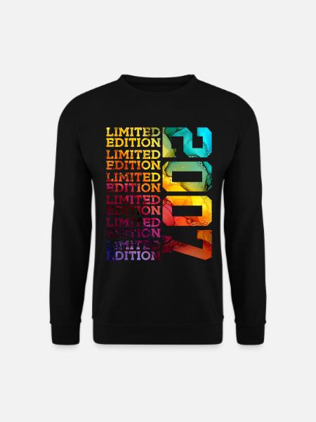 LIMITED EDITION 2007 19 JAHRE 19. GEBURTSTAG - Unisex sweater - sort