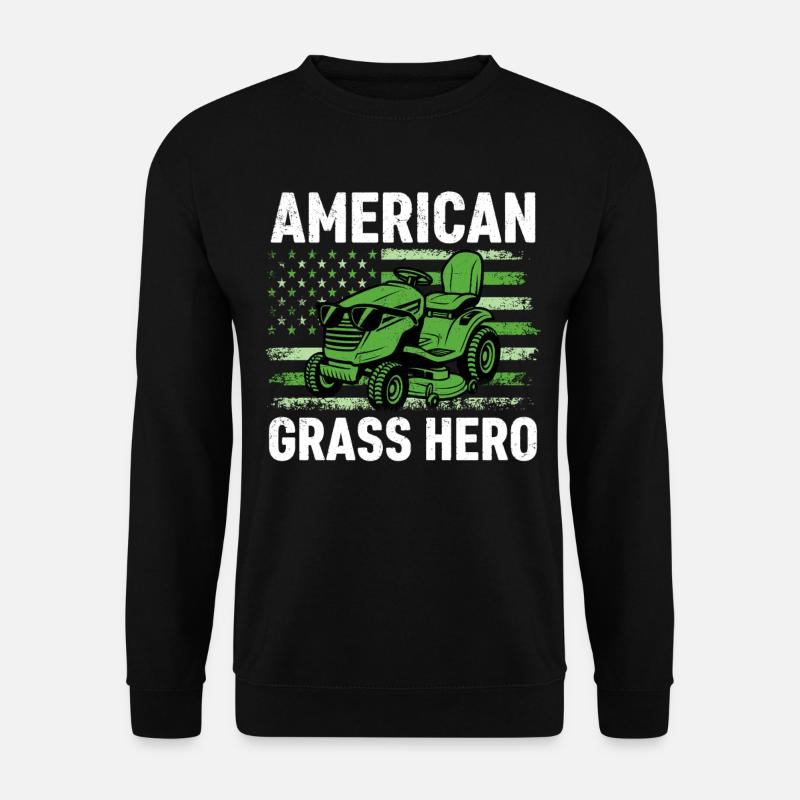 American Grass Hero - Unisex Pullover - Schwarz