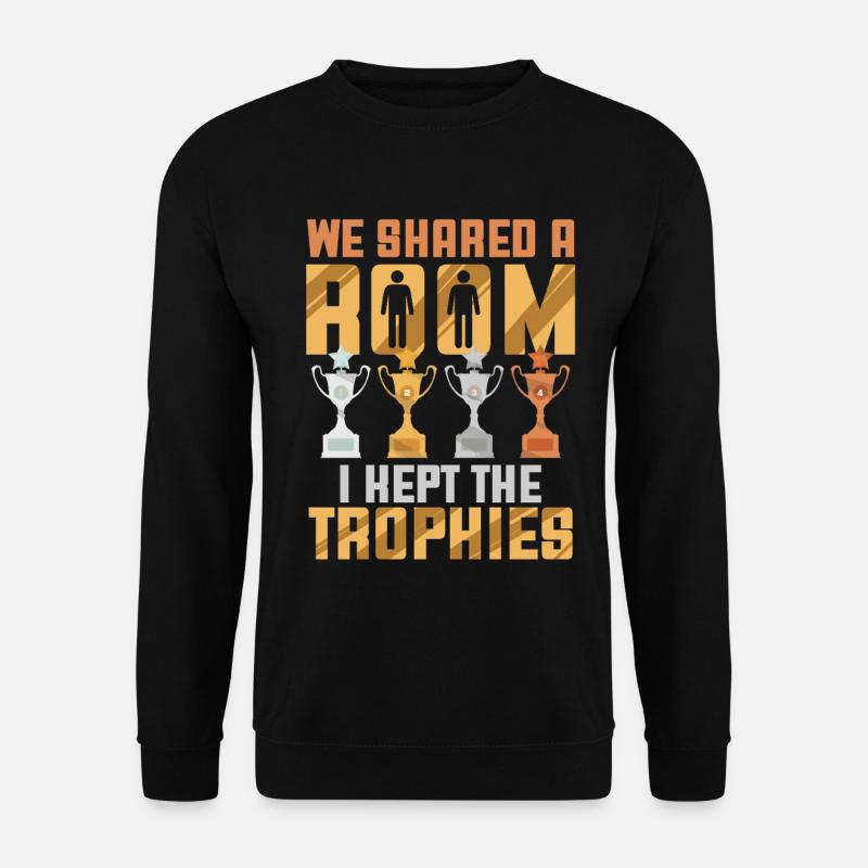 Geschwisterrivalität Bruder Schwester - Unisex Pullover - Schwarz