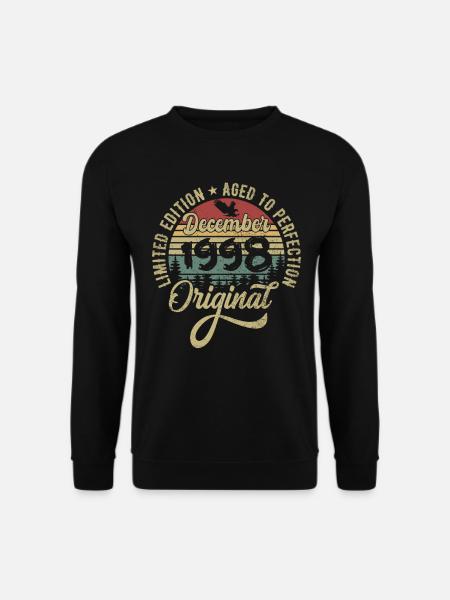 December 1998 - Legend since December 1998 - Unisex Sweatshirt - black