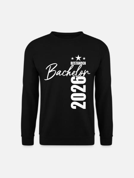 Bachelor passed 2026 - Exam - Success - Unisex Sweatshirt - black
