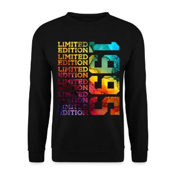 LIMITED EDITION 1995 31 YEARS 31ST BIRTHDAY - Unisex Sweatshirt - black - Front - Alina (178cm) & Michal (187cm)