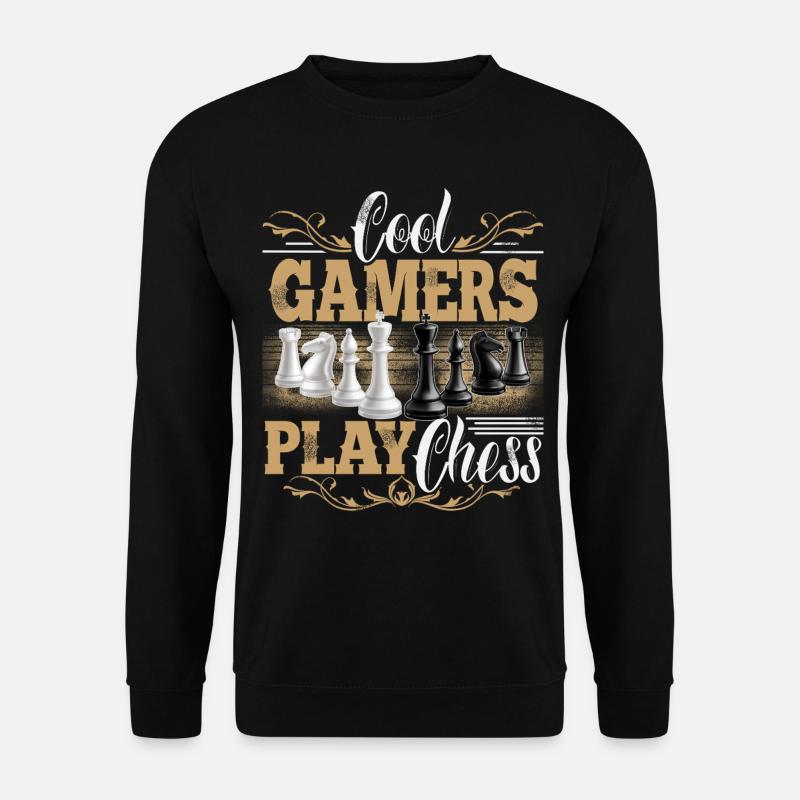 Schach - Unisex Pullover - Schwarz