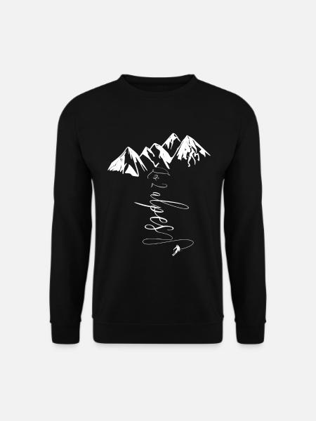Les 2 Alpes Ski Glacier Freeride Isère Station - Sweat-shirt Unisexe - noir