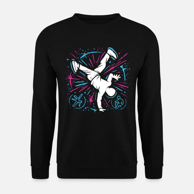 Breakdance Explosion – Streetstyle Dance - Unisex Sweatshirt - black