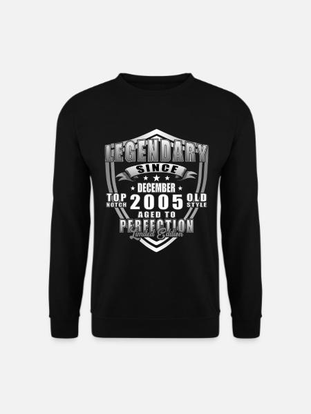 December 2005 Jubilee 2005 Legends December - Unisex Sweatshirt - black
