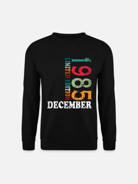 Birthday in December 1985 - December - Unisex Sweatshirt - black