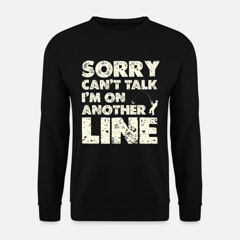 Other Line – Line-Pun Shirt - Unisex Sweatshirt - black