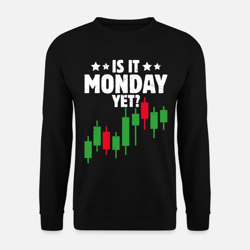 Trading Boursier Crypto Trader Boursier - Sweat-shirt Unisexe - noir