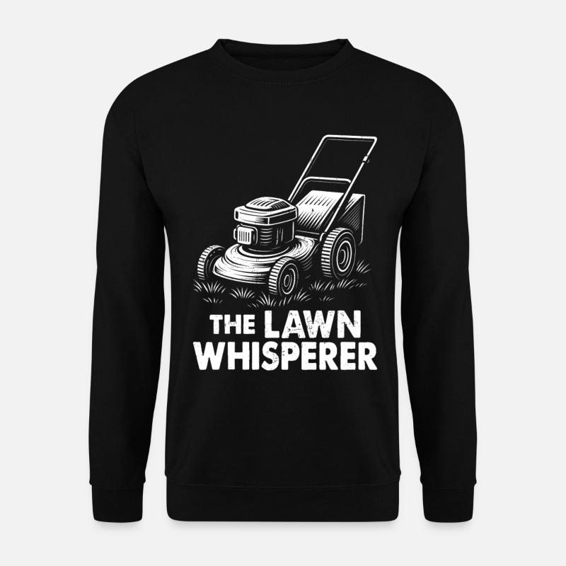 The Lawn Whisperer - Unisex Pullover - Schwarz