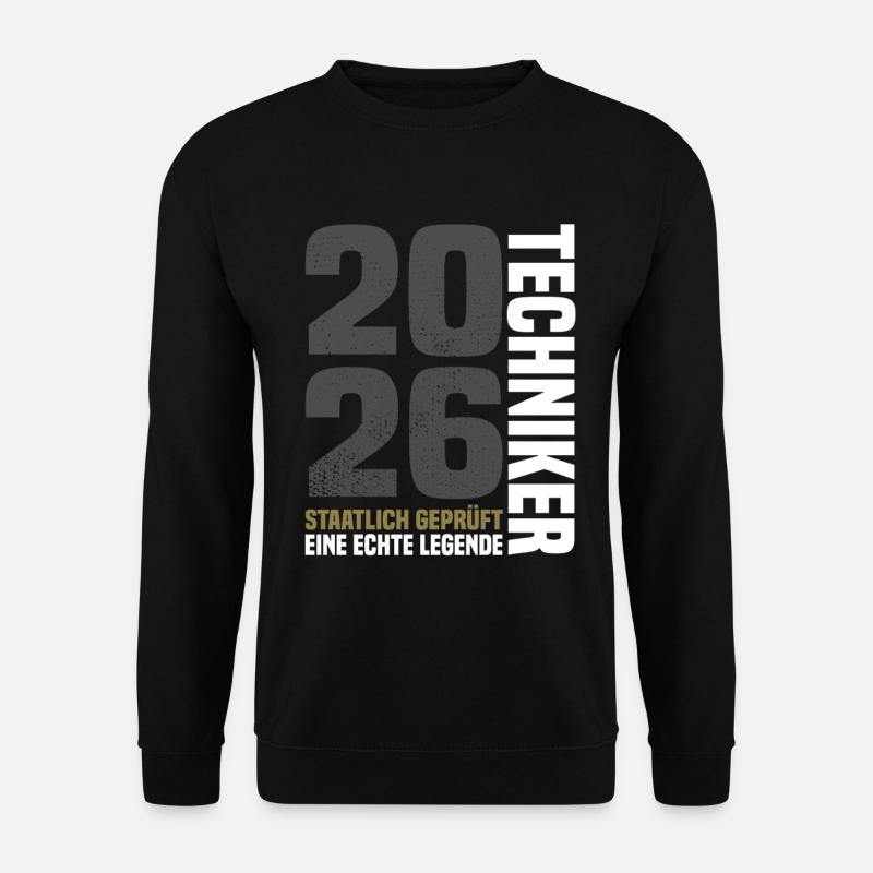 State-certified technician - Unisex Sweatshirt - black