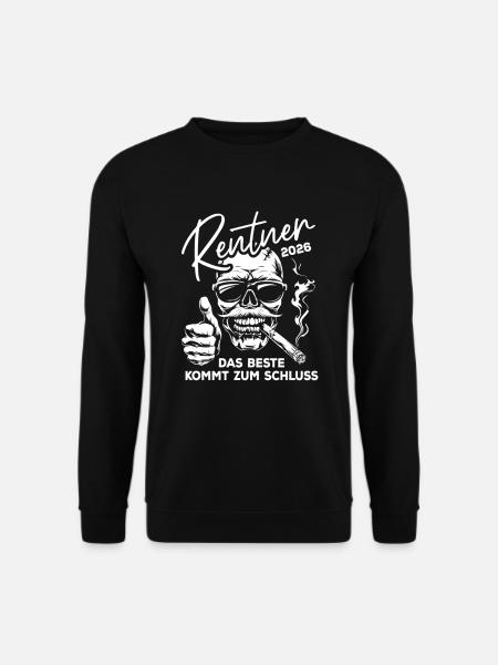 Rentner 2026 - Das beste kommt zum Schluss - Unisex Pullover - Schwarz