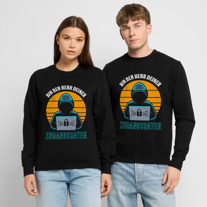 Science Coder BIN DER HERR DEINER ZUGANGSDATEN Unisex Pullover