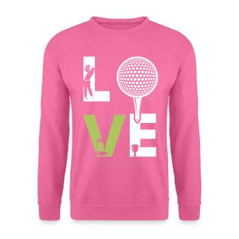 Golf - Unisex Pullover - Pink - Vorne