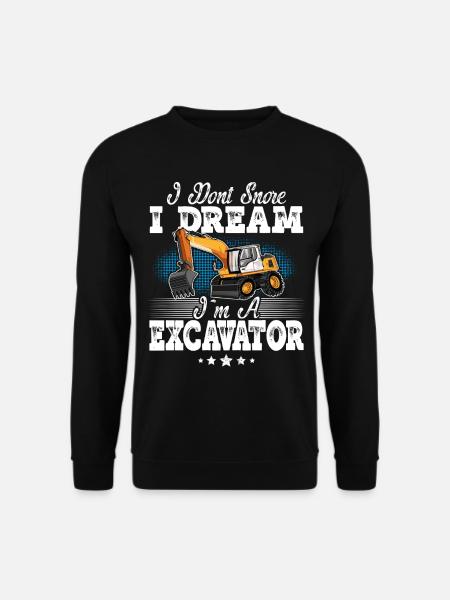 Excavator Operator - Unisex Sweatshirt - black