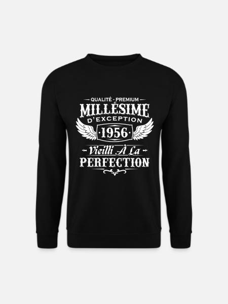 Vintage 1956 Vintage 1956 Birthday Gift - Unisex Sweatshirt - black