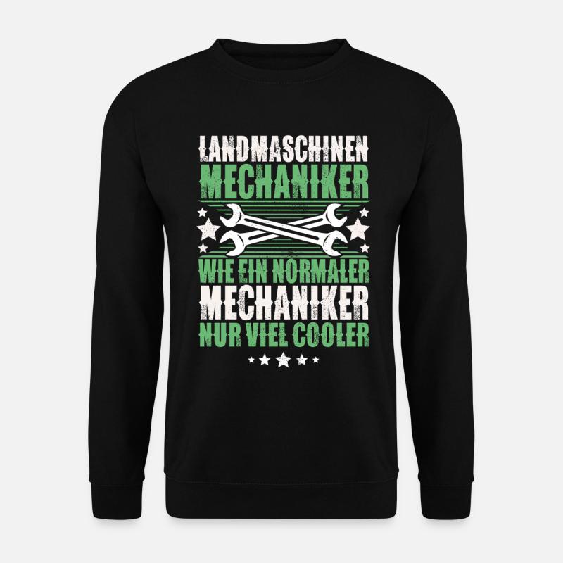 Agricultural machinery mechanic - Unisex Sweatshirt - black