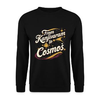 Tamil Tamilisch Sri Lanka From Kanjivaran - Unisex Pullover - Schwarz - Vorne - Alina (178cm) & Michal (187cm)