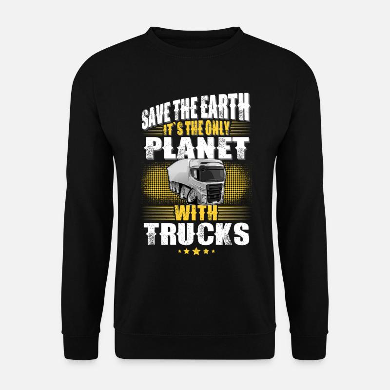 Lkw Fahrer - Unisex Pullover - Schwarz