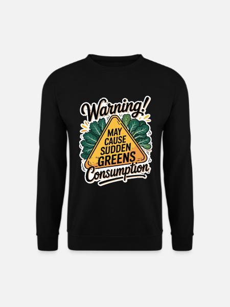 Nutritionist Warning May Cause Sudden Dietary - Unisex Sweatshirt - black