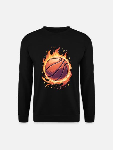 Basketballer Basketballspieler Herren Basketball - Unisex Pullover - Schwarz