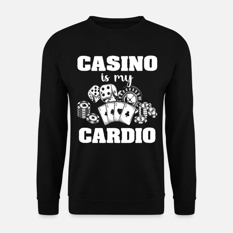 Casino Casinospieler - Unisex Pullover - Schwarz