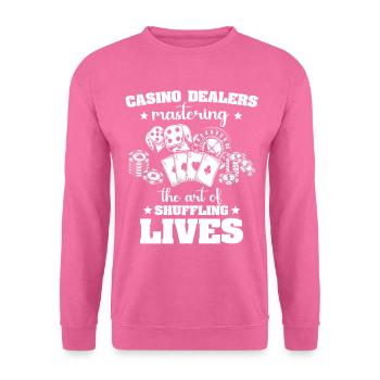 Casino - Unisex Pullover - Pink - Vorne