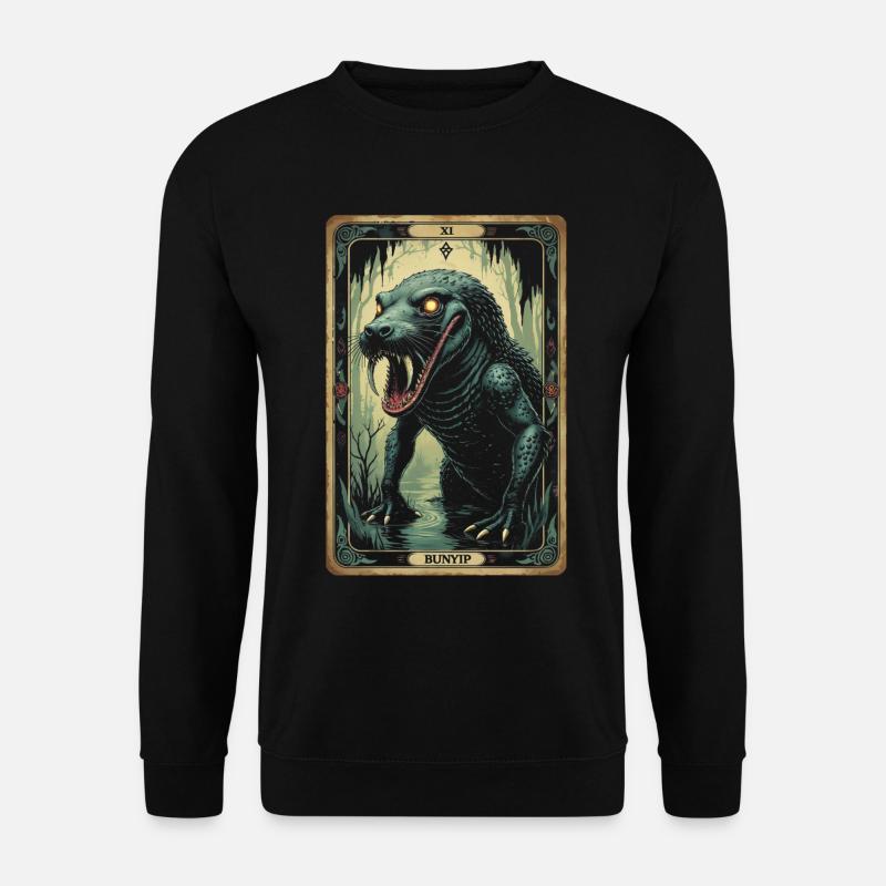 Bunyip Mythological Creatures - Unisex Sweatshirt - black